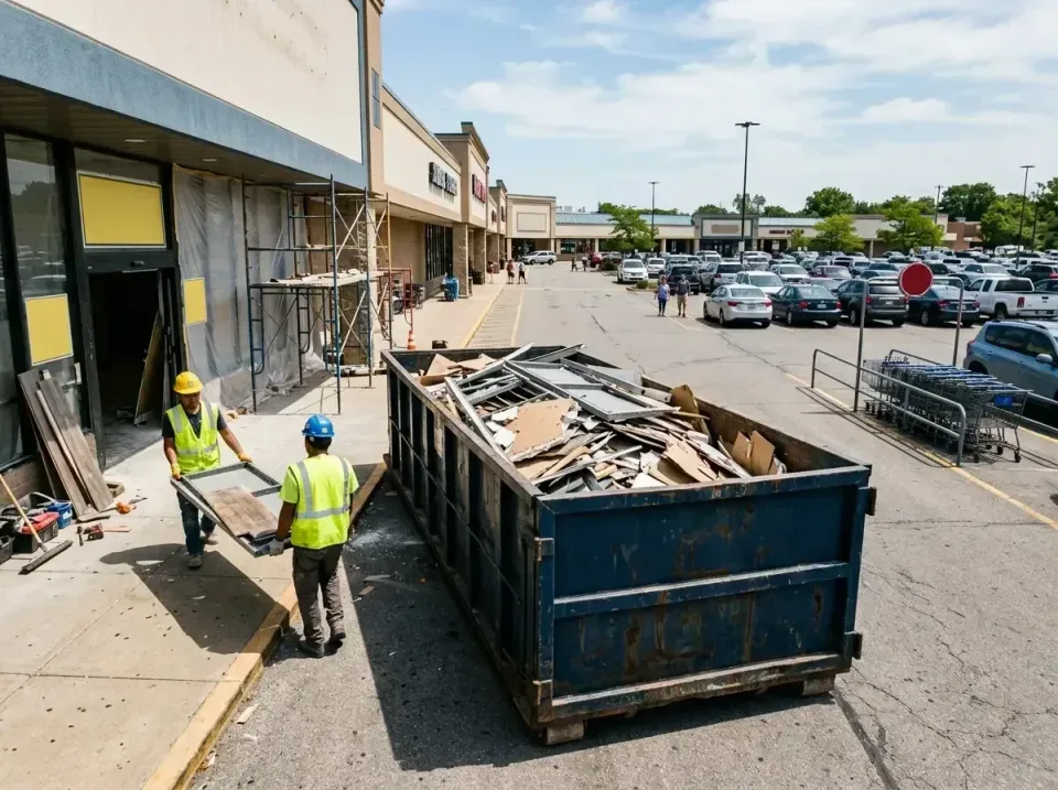 retail-store-renovation-debris-003 — frequently asked questions, Roll-off Dumpster Rentals in Dixon, IL